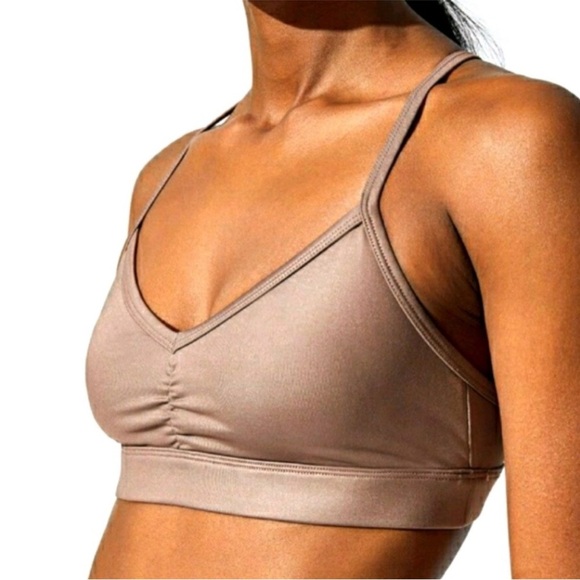 ALO YOGA Sunny Strappy Bra Gravel Gloss
Sz S - Picture 4 of 8